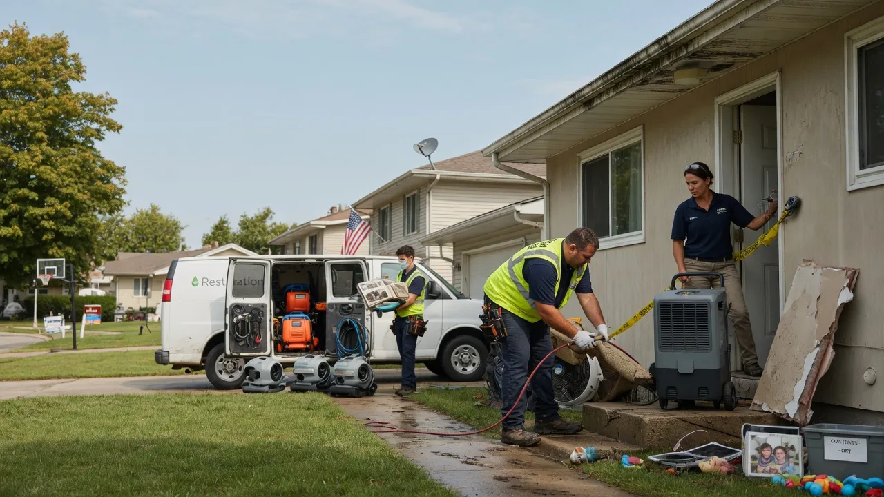 Water Damage Restoration in Coalport, PA near me
